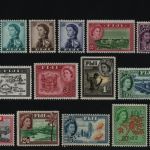 Fidschi 1954 - Mi-Nr. 124-138 ** - MNH - Queen Elizabeth II