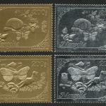 Mongolei 1993 - Mi-Nr. 2441-2444 A ** - MNH - Fauna - Pfadfinder