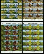 Guernsey 1997 - Mi-Nr. 729-732 ** - MNH - KLB - Schmetterlinge / Butterflies