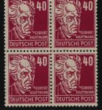 SBZ 1948 - Mi-Nr. 223 d ** - MNH - Viererblock - BPP geprüft