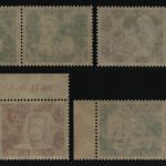 DDR 1950 - Mi-Nr. 256-259 ** - MNH - Paar - waagerecht