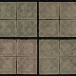 DDR 1950 - Mi-Nr. 256-259 ** - MNH - Viererblock