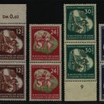 DDR 1951 - Mi-Nr. 289-292 ** - MNH - Paar - senkrecht