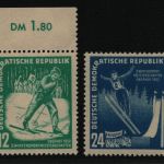 DDR 1952 - Mi-Nr. 298-299 ** - MNH - Paar - waagerecht