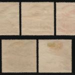 Russia / Sowjetunion 1934 - Mi-Nr. 462-466 Z gest / used - ohne WZ (4)