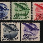 Russia / Sowjetunion 1934 - Mi-Nr. 462-466 Z gest / used - ohne WZ (5)