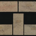 Russia / Sowjetunion 1934 - Mi-Nr. 483-487 gest / used - Luftschiffe (V)