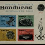 Honduras 1964 - Mi-Nr. Block 6 B ** - MNH - Olympia Tokio