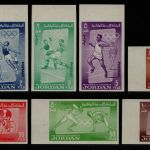 Jordanien 1964 - Mi-Nr. 437-444 B ** - MNH - Olympia Tokio