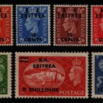 Italienisch Eritrea - Britische Militärpost 1951 - Mi-Nr. 27-33 ** - MNH