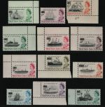 Tristan da Cunha 1971 - Mi-Nr. 141-152 ** - MNH - Schiffe / Ships (I)