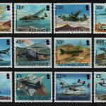 Ascension 2013 - Mi-Nr. 1194-1205 ** - MNH - Flugzeuge / Airplanes (II)