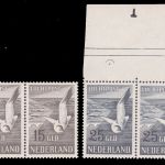 Niederlande 1951 - Mi-Nr. 580-581 ** - MNH - Paar - Vögel / Birds (I)