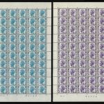 Belgien - Dienst 1974 - Mi-Nr. 70-73 ** - MNH - Bogen