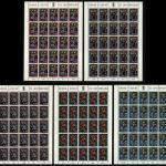 Luxemburg 1972 - Mi-Nr. 853-857 ** - MNH - Bogen