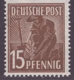 Bizone 1948 - Mi-Nr. 41 II R ** - MNH - BPP-Signatur