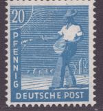 Bizone 1948 - Mi-Nr. 43 II R ** - MNH - BPP-Signatur