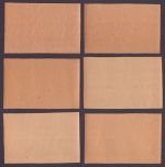 Polen 1945 - Mi-Nr. 414-419 ** - MNH - Viererblock - Warschau (I)