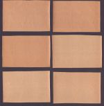 Polen 1945 - Mi-Nr. 414-419 ** - MNH - Viererblock - Warschau (II)