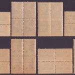 Polen 1947 - Mi-Nr. 455-462 A ** - MNH - Polnische Kultur I - Viererblock (I)