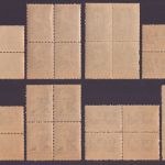 Polen 1947 - Mi-Nr. 455-462 A ** - MNH - Polnische Kultur I - Viererblock (II)