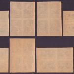 Polen 1947 - Mi-Nr. 455-462 B ** - MNH - Polnische Kultur I - Viererblock (I)