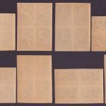 Polen 1947 - Mi-Nr. 455-462 B ** - MNH - Polnische Kultur I - Viererblock (II)