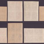 Polen 1947 - Mi-Nr. 463-470 B ** - MNH - Polnische Kultur II - Viererblock (I)