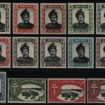 Brunei 1952 - Mi-Nr. 78-91 ** - MNH - Freimarken (I)