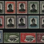 Brunei 1952 - Mi-Nr. 78-91 ** - MNH - Freimarken (II)
