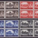 Großbritannien 1963 - Mi-Nr. 335-338 II ** - MNH - Bradbury - Viererblock (I)