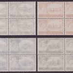 Großbritannien 1963 - Mi-Nr. 335-338 II ** - MNH - Bradbury - Viererblock (I)