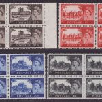 Großbritannien 1963 - Mi-Nr. 335-338 II ** - MNH - Bradbury - Viererblock (II)