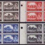 Großbritannien 1963 - Mi-Nr. 335-338 II ** - MNH - Bradbury - Viererblock (III)
