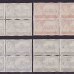 Großbritannien 1963 - Mi-Nr. 335-338 II ** - MNH - Bradbury - Viererblock (III)