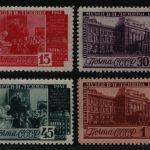 Russia / Sowjetunion 1941 - Mi-Nr. 821-824 ** - MNH - Leninmuseum (II)