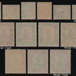 Nepal 1959 - Lot ex - Mi-Nr. 115-127 ** - MNH - Kurzsatz - Mängel / Faults
