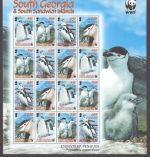 Süd-Georgien 2008 - Mi-Nr. 454-457 ** - MNH - KLB - Pinguine / Penguins (III)