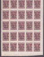 Russia - Ferner Osten - Sowjetrepublik 1923 - Mi-Nr. 42 ** - MNH - 25er-Bogen 2