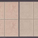 Estland 1939 - Mi-Nr. 142-145 ** - MNH - Viererblock - Ühisabi IV