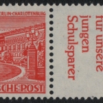 Berlin 1949 - Mi-Nr. W 17 ** - MNH - Zusammendruck