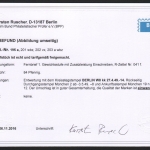 SBZ - Mi-Nr. 195 a, 201 wbz, 202 vx, 203 a wbz - Fernbrief - BPP geprüft