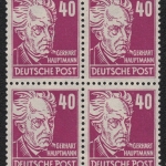SBZ 1948 - Mi-Nr. 223 a ** - MNH - Viererblock - BPP geprüft