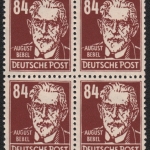 SBZ 1948 - Mi-Nr. 227 b ** - MNH - Viererblock - BPP geprüft
