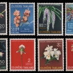 Thailand 1967 - Mi-Nr. 493-500 ** - MNH - Orchideen / Orchids