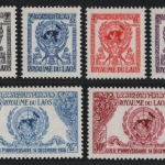Laos 1956 - Mi-Nr. 54-59 ** - MNH - UNO (I)