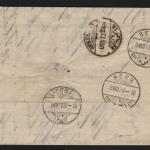 Frankreich 1873 - Brief von Frankreich nach Bern (Langnau)