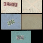 Ungarn - 5 x Briefe (1 x Zensur) - Ungarn nach CH, D & F