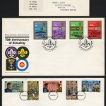 Jersey, Guernsey, Isle of Man - Pfadfinder / Scouts - 6 Belege