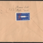 BRD 1953 - Brief nach Zürich